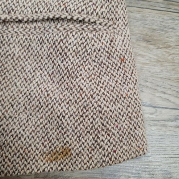 Vintage Lauren Ralph Lauren Blazer Suit Jacket Brown Wool 4 Button Career Womens - Picture 8 of 9